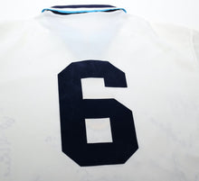 Load image into Gallery viewer, 1995 ENGLAND Vintage Umbro Home MATCH WORN/ISSUED/SIGNED Football Shirt (XL)
