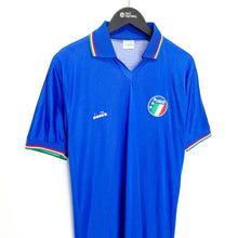 Load image into Gallery viewer, 1990 MALDINI #7 Italy Vintage Diadora Home Football Shirt Italia 90 (M) AC Milan
