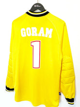 Load image into Gallery viewer, 1997/98 GORAM #1 Rangers Vintage Nike Home GK Football Shirt (M) Scotland
