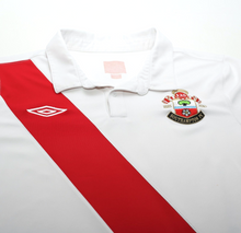 Load image into Gallery viewer, 2010/11 SOUTHAMPTON Vintage Umbro Centenary Home Shirt (M)
