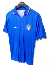 Load image into Gallery viewer, 1990 MALDINI #7 Italy Vintage Diadora Home Football Shirt Italia 90 (M) AC Milan
