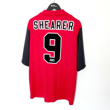 Load image into Gallery viewer, 1995/96 SHEARER #9 Blackburn Rovers Vintage Asics Away Football Shirt Jersey (XL)

