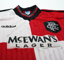 Load image into Gallery viewer, 1995/96 GASCOIGNE #8 Rangers Vintage adidas Away Football Shirt Jersey (XL)
