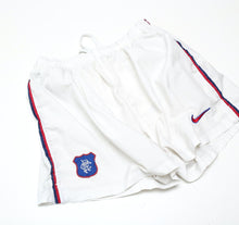 Load image into Gallery viewer, 1997/99 RANGERS Vintage Nike Home Football Shorts (XL) 37/39&quot;
