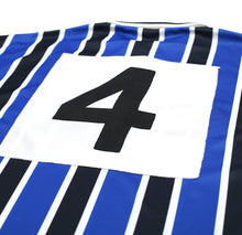 Load image into Gallery viewer, 1995/96 #4 GILLINGHAM Vintage Olympic Home Match Worn/Issued Football Shirt (XL)
