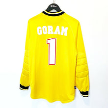 Load image into Gallery viewer, 1997/98 GORAM #1 Rangers Vintage Nike Home GK Football Shirt (M) Scotland
