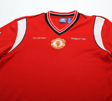 Load image into Gallery viewer, 1985 HUGHES #9 Manchester United adidas Originals FA Cup Football Shirt (M/L)
