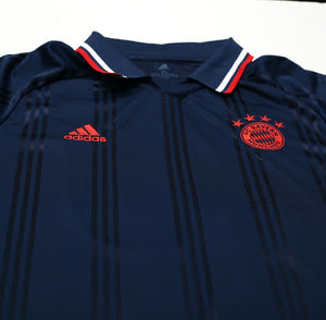 2019/20 MATTHAUS #10 Bayern Munich Retro adidas Icons Football Shirt (XL)